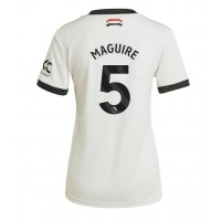 Echipament fotbal Manchester United Harry Maguire #5 Tricou Treilea 2024-25 pentru femei maneca scurta